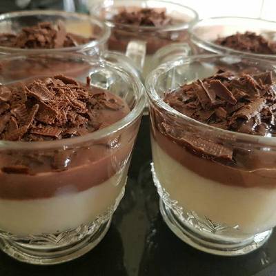  المهلبيه بالشوكولا 