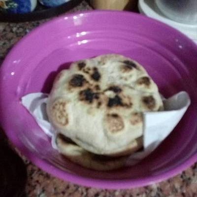  طريقة عمل العيش البلدي بدون فرن 