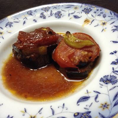  صينية المسقعة في الفرن 