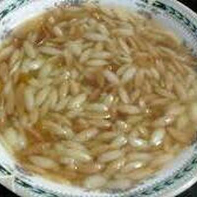  شوربة لسان العصفور 