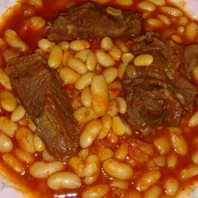  فاصوليا بيضاء باللحمة 