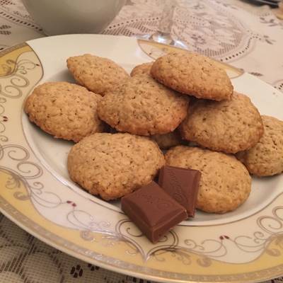  بسكويت الشوفان اللذيذ 