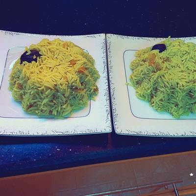  رز بسمتي بالزبيب 