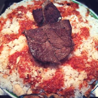  فتة اللحم بالطريقة المصرية 