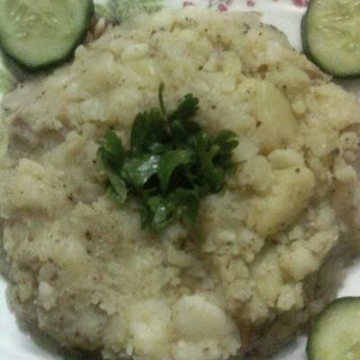  بطاطس بالثوم