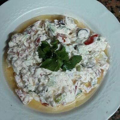  جبنة بالخضروات