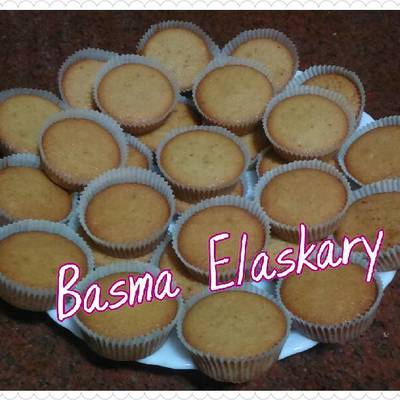  كب كيك الموز المغذي 