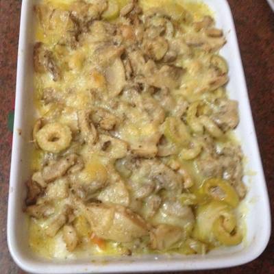  بطاطس بالكريمة والمشروم 