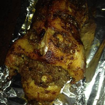  بط محشي مشوي في الفرن 