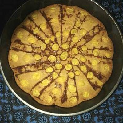 كيك الكورن فليكس والكريمة حصرية وطعم ولا اروع 