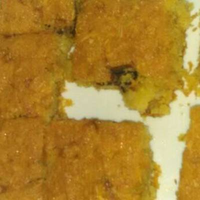  كيكه التفاح والمكسرات 