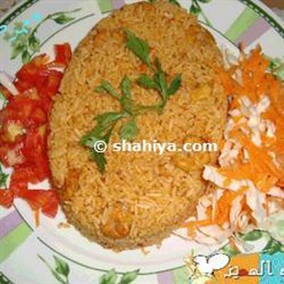  طبخ ارز بالجمبري 