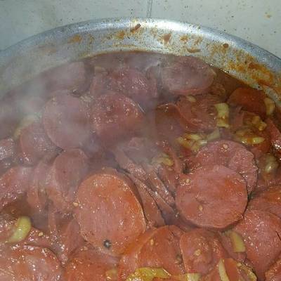  سجق مدخن سهل وسريع 