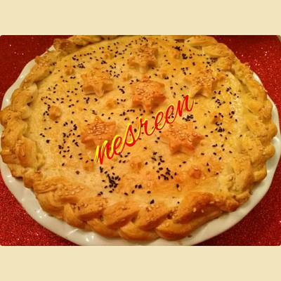  فطيره تركي بحشوه الدجاج 