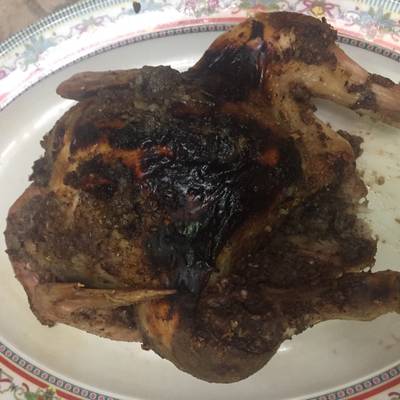  فراخ مشويه بالتتبيله في الفرن 