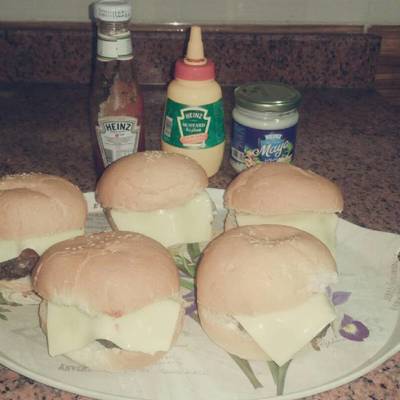  برجر لذيذ وصحي 