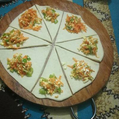  فظيرة بالخضار 