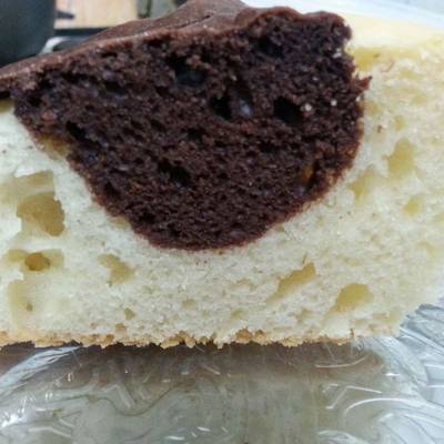  طريقة عمل كيكة فانيليا وشكولاته 