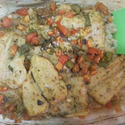  طريقة عمل طاجن سمك فيلية 