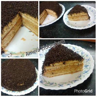  طريقة عمل حلو طبقات الكيك 