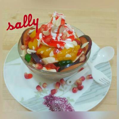  فروت سلاد منعش ولذيذ 