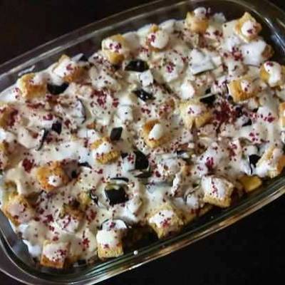  طريقة عمل سلطة باذنجان وزبادي 