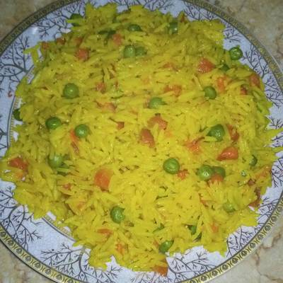  ارز بسمتي بالخضار 