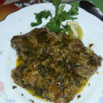  لحمه بصوص الزبده والليمون بالطريقه الفرنسيه... روعه 