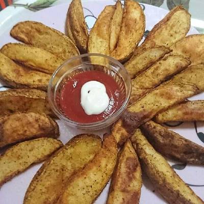  بطاطس التوابل ف الفرن 