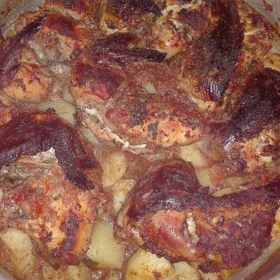  الدجاج بالريحان 