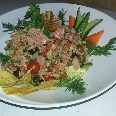  تونه سلاط مقدمه من الشيف كريم الصقر 