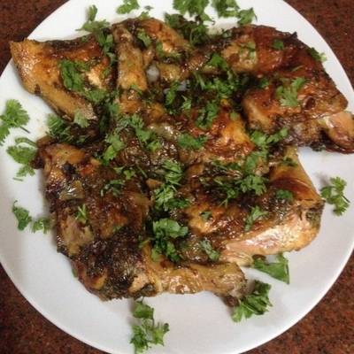  فراخ بالزبادي والكسبره 