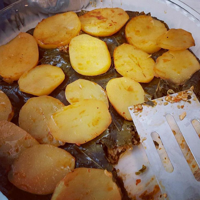  ورق عنب بزيت بس بلفرن 