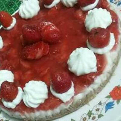  طبقات الكنافه والفراوله 