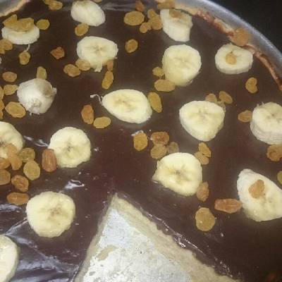  تارت بكاسترد شوكولاته وبندق 