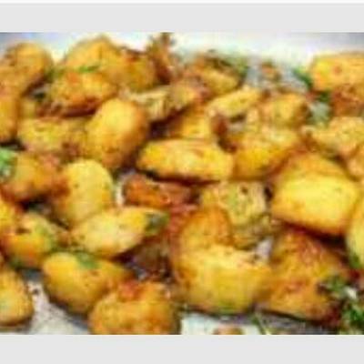  الثومية بالبطاطس #أكلات_للعروس 