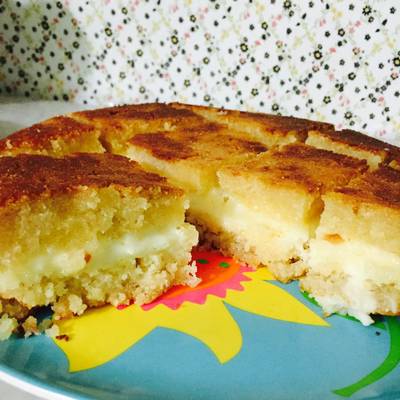  وصفة بسبوسة بالقشطة 