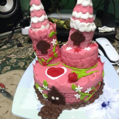  طريقة عمل تورتة القلعة 