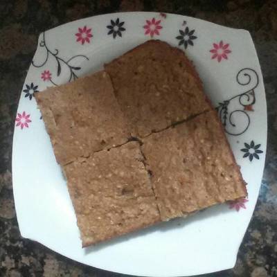  كيك الموز و الشوفان و القرفة دايت 