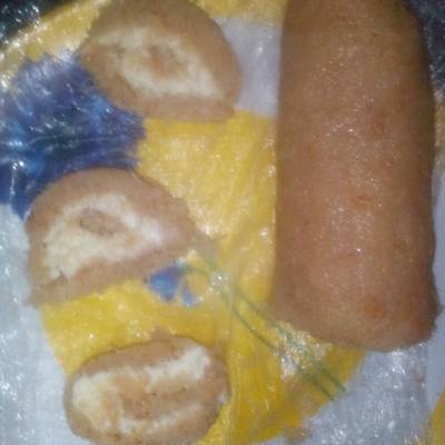  رول الكنافة بالبسبوسة 