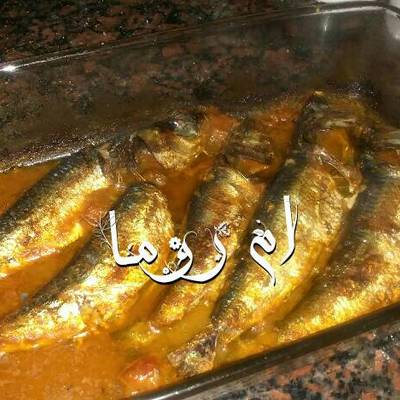  صينية سمك سردين بطريقتي 