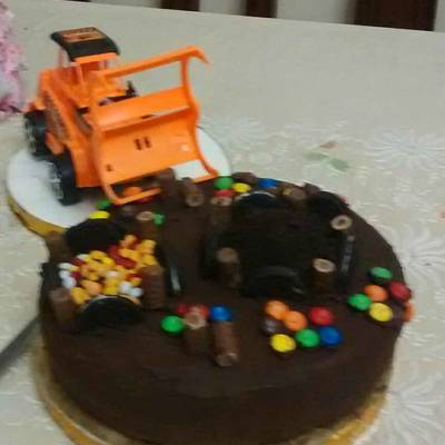  طريقة عمل كيكة موقع البناء 