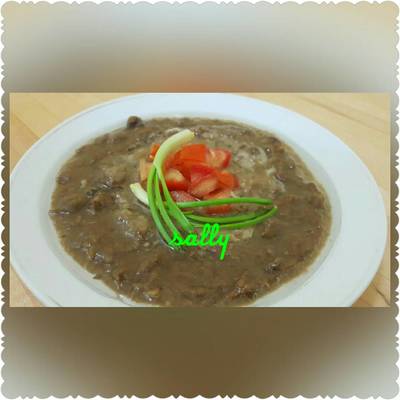  فول بالطحينة والكمون 