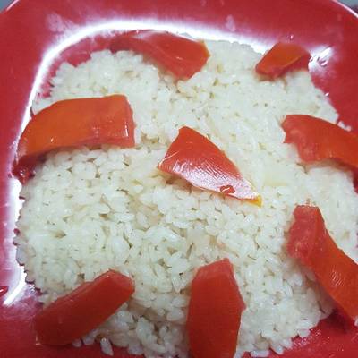  أرز بالبصل و البطاطس 