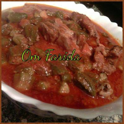  طريقة عمل الباميه باللحم الضانى 