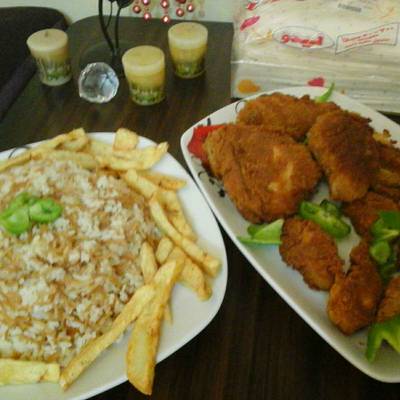  طريقة عمل الفراخ المقرمشه على طريقتى 