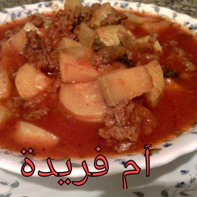  طريقة عمل الكوسه باللحم المفروم 