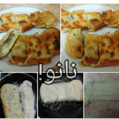  طريقة عمل المطبق السعودى باللحمه المفرومه 
