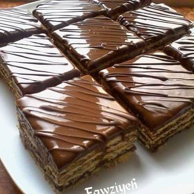  طريقة عمل كيك بسكويت الشوكولا 