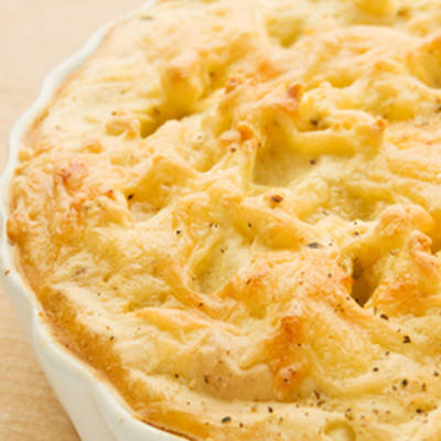  طريقة عمل صينية بطاطا بالحليب والسكر 